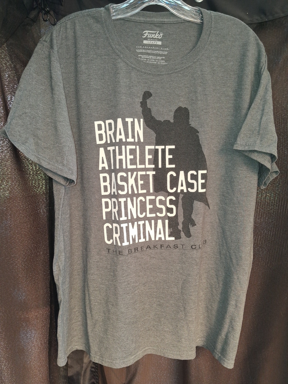 Funko Kids 'The Breakfast Club' Gray Graphic T-Shirt